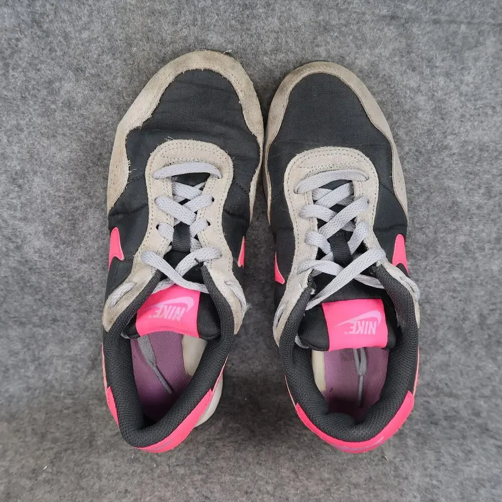 Nike Shoes Kids 4Y Athletic Trainers Casual Sneaker Valiant GS Grey Pink Lace Up